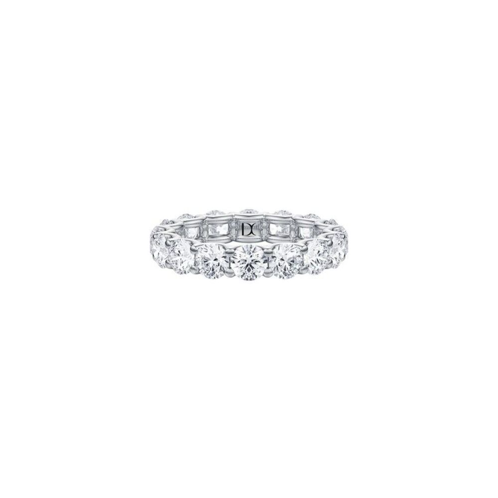14K 4.00 Ct. Tw. Lab-Grown Diamond Ring, White